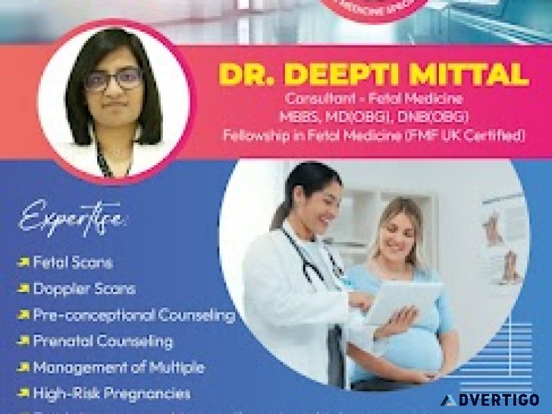 Dr deepti mittal - fetal medicine specialist in pune