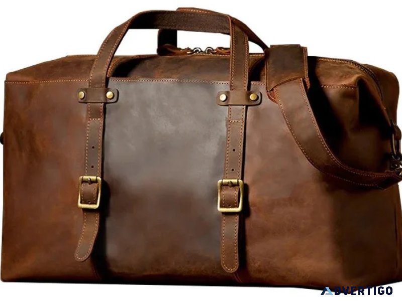 Men s luxury full-grain leather duffle bags - thelegacycraft