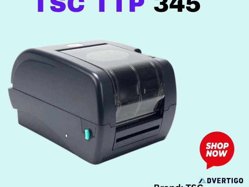 Upgrade to smart printing with tsc ttp 345 barcode printer