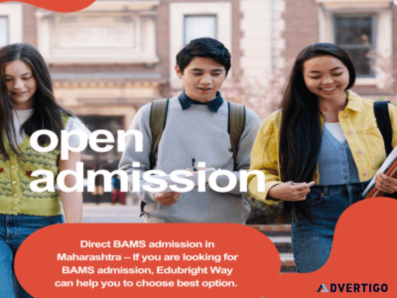 Direct bams admission in maharashtra – edubright way