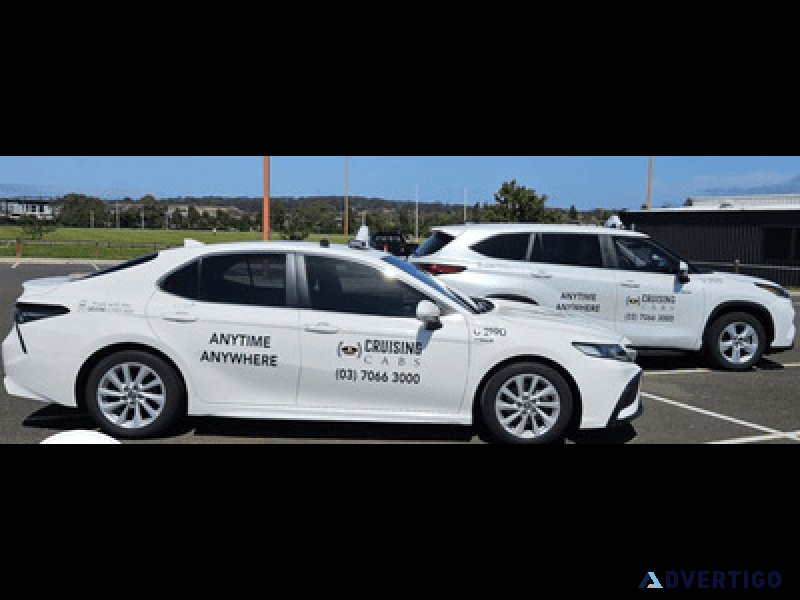 Bellarine airport transfers with cruising cabs