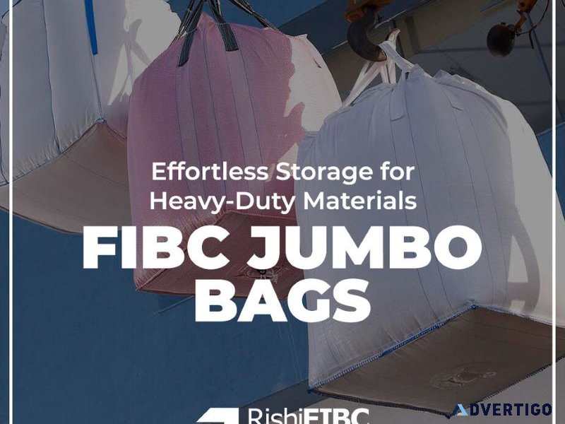 Leading jumbo bag manufacturer for every industry | rishi fibc