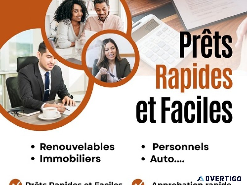 Obtenez un prêt personnel en ligne en quelques étapes seulement