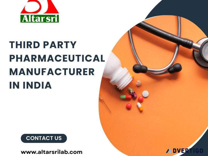 Third party pharmaceutical manufacturer in india