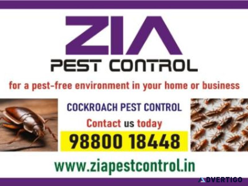 Zia pest control service and pest cleaning | cockcroach treatmen