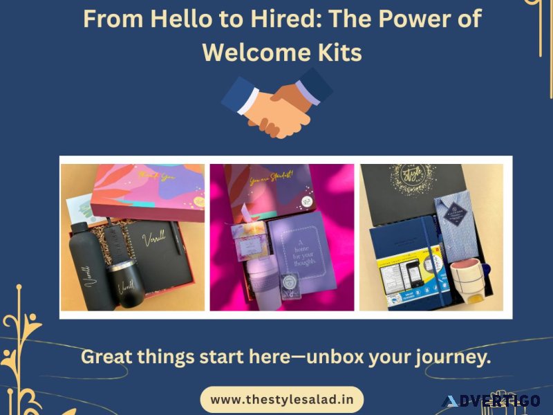 Welcome like you mean it: premium welcome kits for new hires