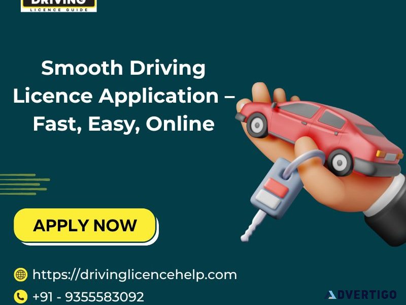 Smooth driving licence application – fast, easy, online
