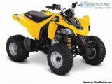 As LOW As 29mo New 2015 Can-Am DS 250 ATV in Yellow 1198