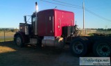 1985 359 Flat Top Peterbilt