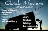 Move Quick With Quick Movers