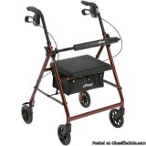 Drive Medical Aluminum Rollator Walker - Brand New condition