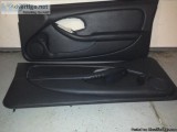 Graphite Gray Leather Interior Door Panels for 2001 Trans Am