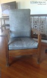 L and JG Stickley Signed Reclining Arts and Crafts Antique Morri