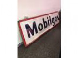 Mobilgas Enamel Sign