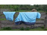 75 " Heavy Turnout Blanket w Neck Cover For Sale