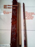 Stik custom ukir phoenix dan case ukir j