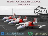 Low-Budget Air Ambulance in Coimbatore to Delhi by Hifly ICU