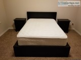 FULL BEDROOM SET INCLUDING FULL MATTRESS