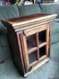 Wood Display Cabinet