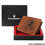 Genuine quality mens leather wallet from the house of wildhorn