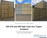 20ft Std and 40ft HC One Tripper Container