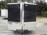 7 x 14 Enclosed Trailer  RampSide Door