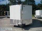 8.5x 24 Enclosed Trailer sidedoorRamp