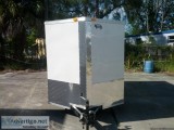 6x 12 Enclosed TrailersidedoorRam p