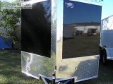 7 x 14 Enclosed Trailer  RampSide Door