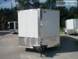 8.5x 24 Enclosed Trailer sidedoorRamp