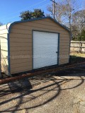 18 W x 20 L X 11 H Metal Storage Building