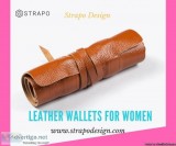 Leather wallets for women