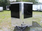 5 x 10 Enclosed TrailerRamp Side door