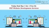 Today Deal Buy 1 Get 1 Free On PHP Website Development Services