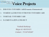 Voice Projects