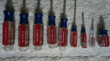 Craftsman 9 Pc Screwdriver Set Slotted Made In USA