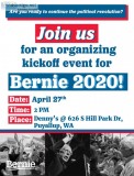 Bernie 2020 Organizing Kickoff