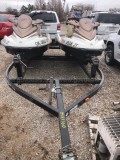 Lot of Two 2003 SeaDoo GTILE RFI Watercrafts and Trailer