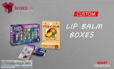 Get your Custom Lip Balm Boxes from us