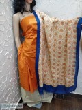 elegant new prints in khadi cotton suits available