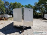 8.5x20 Enclosed Trailerramp andSideDoor