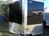 7 x 14 Enclosed Trailer  RampSide Door