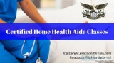 Home health aide classes starting soon. Enroll Now