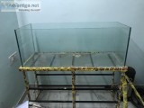 4ft aquarium tank with new iron stand