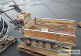 CRAWLER DUMP CART Honda gasoline