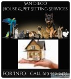 Quality pet sitter/house sitter services