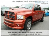 2005 DODGE RAM PICKUP 1500QUAD CABFINANCING AVAILABLE