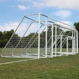 Shop Soccer Goals - 3" Round Powder Coated