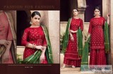 elegant tussar silk heavy embroidered shai noor suits available