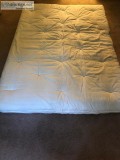 Futon Mattress White 67" X 53" X 8"